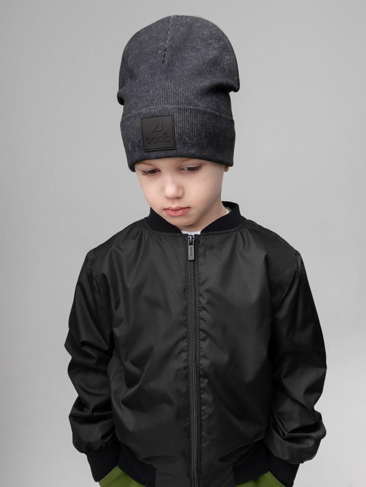 Шапка 10-417MU графит (черный) Bodo