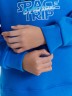 Худи для мальчиков синее с принтом "Space trip" 123439-1