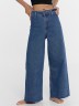 Брюки женские джинсовые wide leg синие 2024-DTW905-1 Mark Formelle