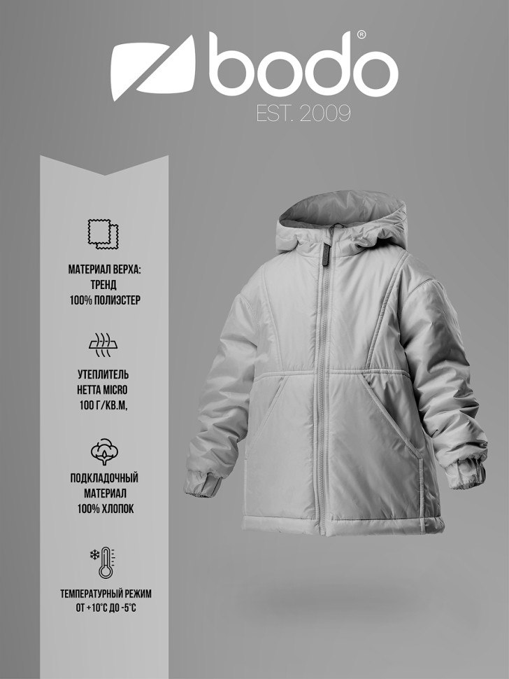 Куртка 32-57U розовый Bodo