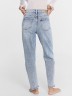 Брюки женские джинсовые mom fit светло-голубые 2024-DTW404-2 Mark Formelle