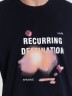 Футболка мужская синяя "recurring destination" 111927