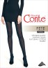 CONTE FETE Колготки женские с ажурным геометрическим рисунком и цветным люрексом Conte elegant