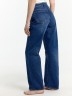 Брюки женские джинсовые wide leg темно-синие 2024-DTW702-2 Mark Formelle