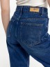 Брюки женские джинсовые wide leg темно-синие 2024-DTW702-2 Mark Formelle