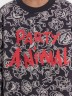 Свитшот для мальчиков серый с принтом и надписью "Party animal" 123437/1 Mark Formelle