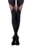 CONTE FANTASY FOXY Колготки женские с прозрачным рисунком и термоаппликацией из стразов Conte elegant