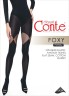 CONTE FANTASY FOXY Колготки женские с прозрачным рисунком и термоаппликацией из стразов Conte elegant