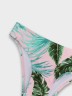 Купальник для девочек раздельный с тропическим принтом и надписью "summer vibes" 707781 Mark Formelle