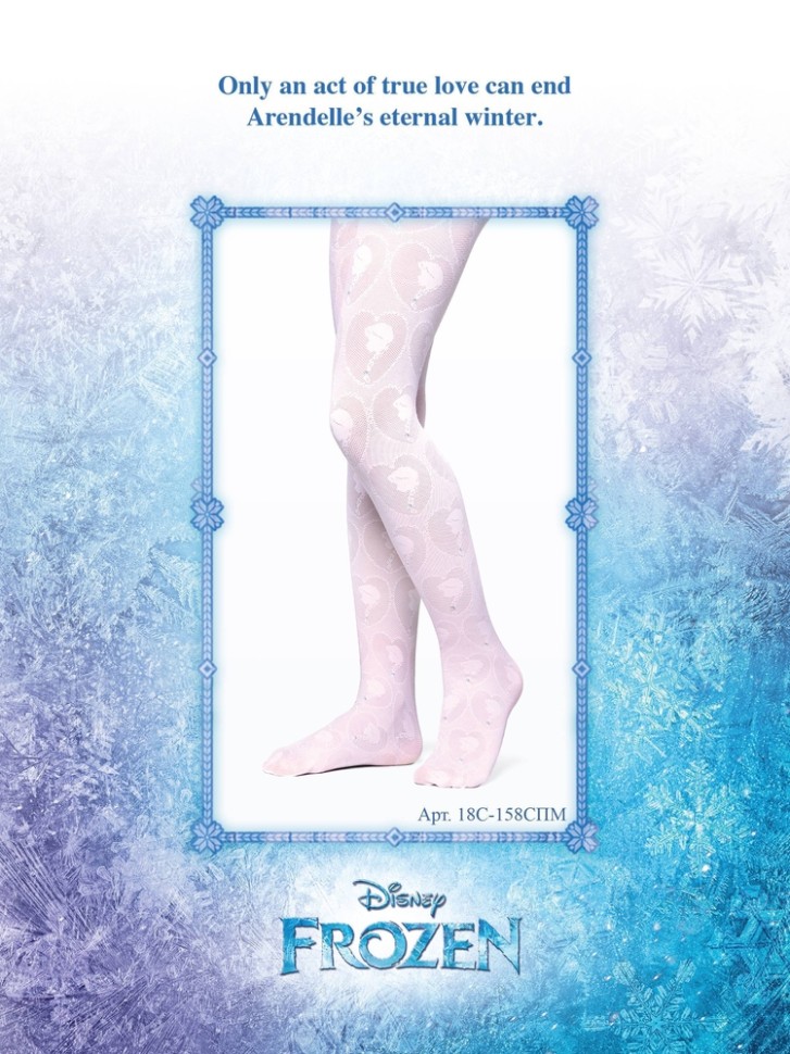 CONTE ©Disney Frozen 40 Колготки с рисунками и вкладышем-раскраской