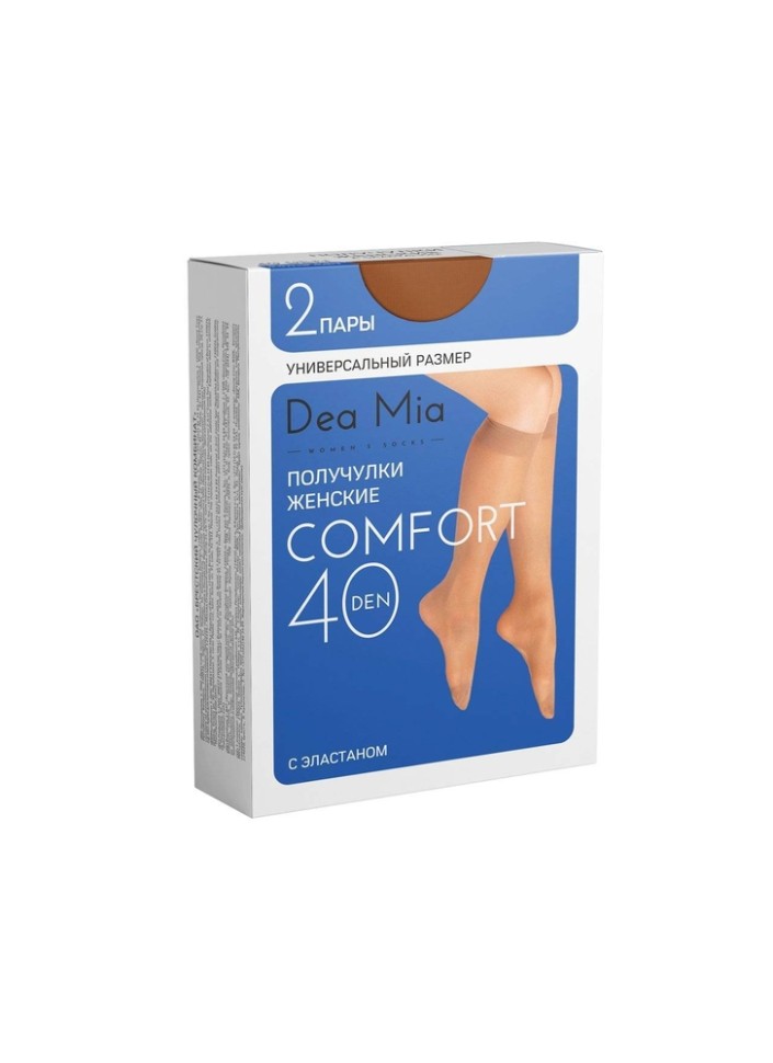 Dea Mia Получулки женские 1435 COMFORT 40 (ПА плотные эластичные) DEA MIA
