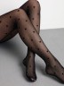 CONTE LOVERS Колготки женские в ромбы и сердечки LOVERS Conte elegant