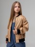 Бомбер 32-45U бежевый