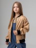 Бомбер 32-45U бежевый