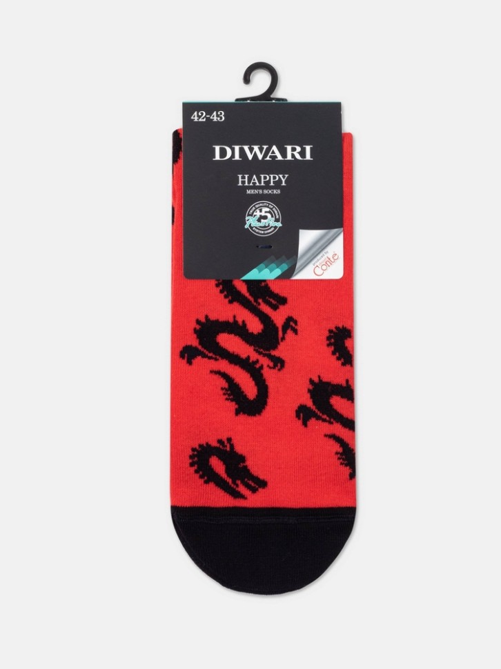 DIWARI HAPPY Хлопковые носки с рисунками 191