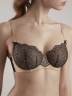 CONTE SATIN TB6175 Бюстгальтер балконет с мягкими чашками Conte elegant