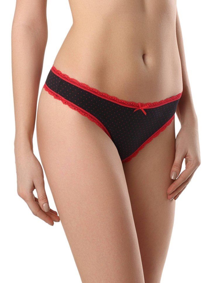 CONTE LAZY DAYS LST 1004 Трусы женские "стринг" (в коробке) в коробке
