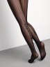 CONTE POSITIVE Колготки женские с имитацией шва сзади и надписью POSITIVE Conte elegant
