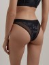 CONTE RIB WITH MESH LBR 2494 Трусы «бразилиана» из хлопка и эластичной сеточки LBR 2494