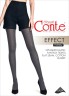 CONTE EFFECT Меланжевые Колготки женские с рисунком «ромбы» Conte elegant