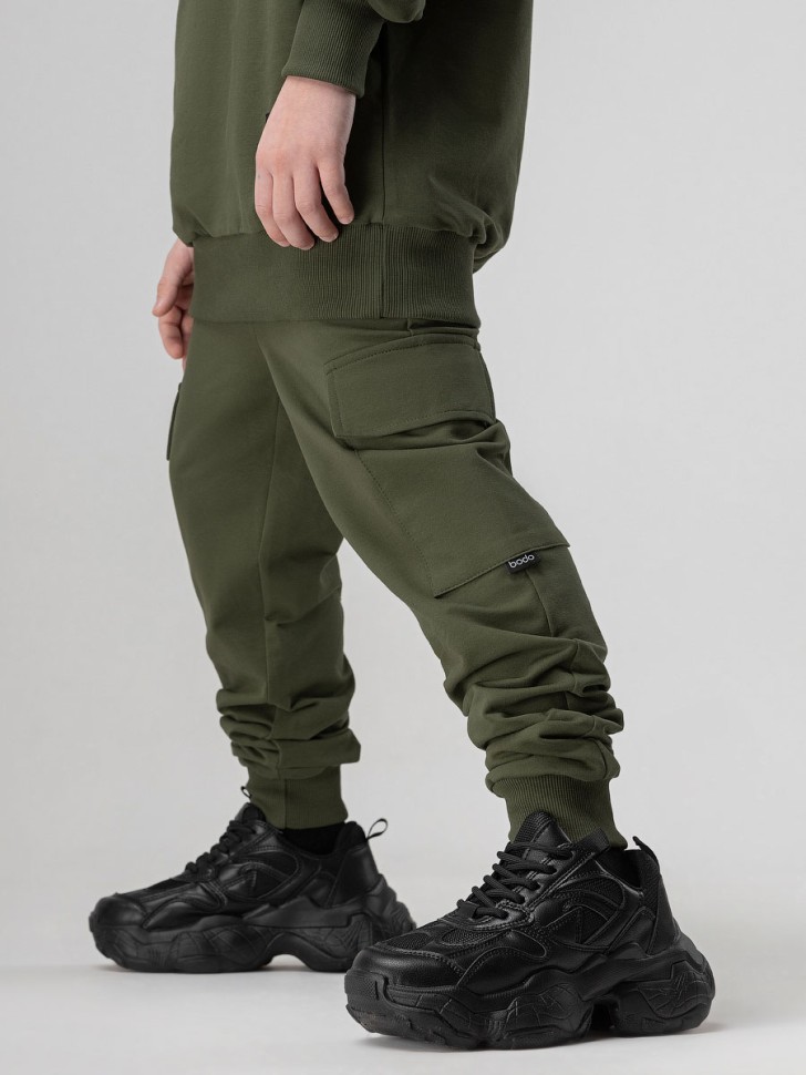 Брюки 37-43МU хаки Bodo