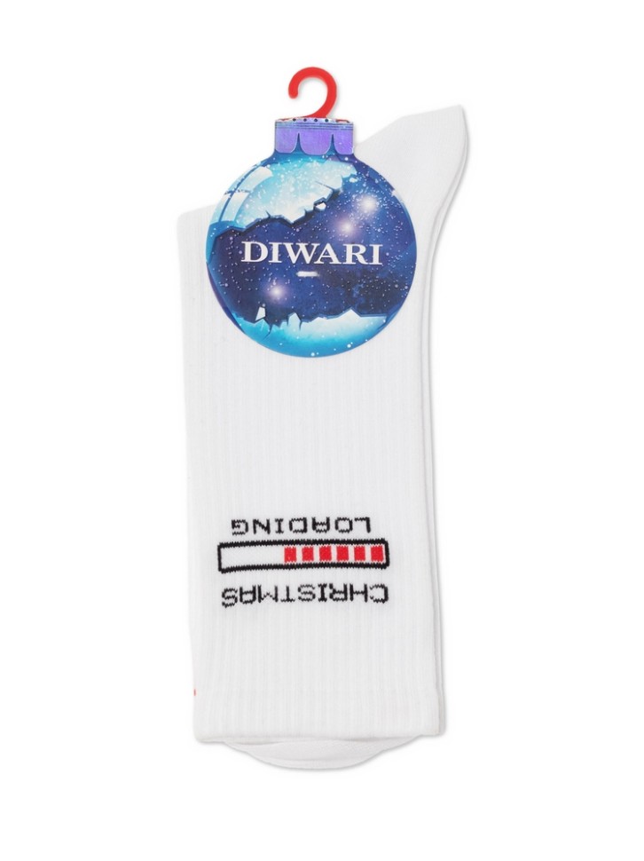 DIWARI NEW YEAR Носки мужские новогодние 281 DIWARI