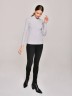 CONTE LDK 060 Свитер в рубчик из итальянской пряжи Conte elegant