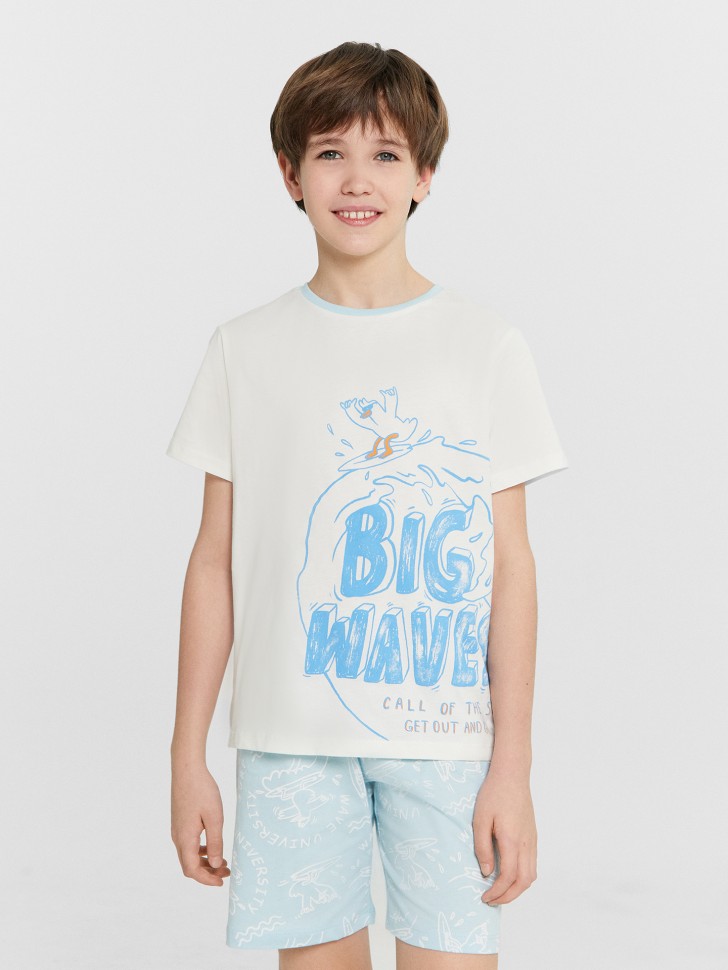 Комплект домашний для мальчиков "Big waves" 563318