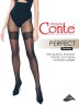 CONTE PERFECT Колготки женские с имитацией ажурных чулок Conte elegant
