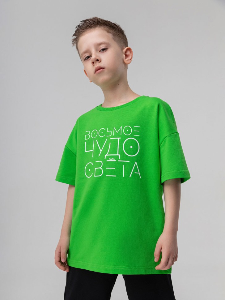 Футболка 4-347MU зеленый Bodo