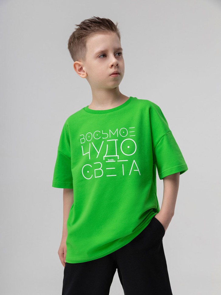 Футболка 4-347MU зеленый Bodo