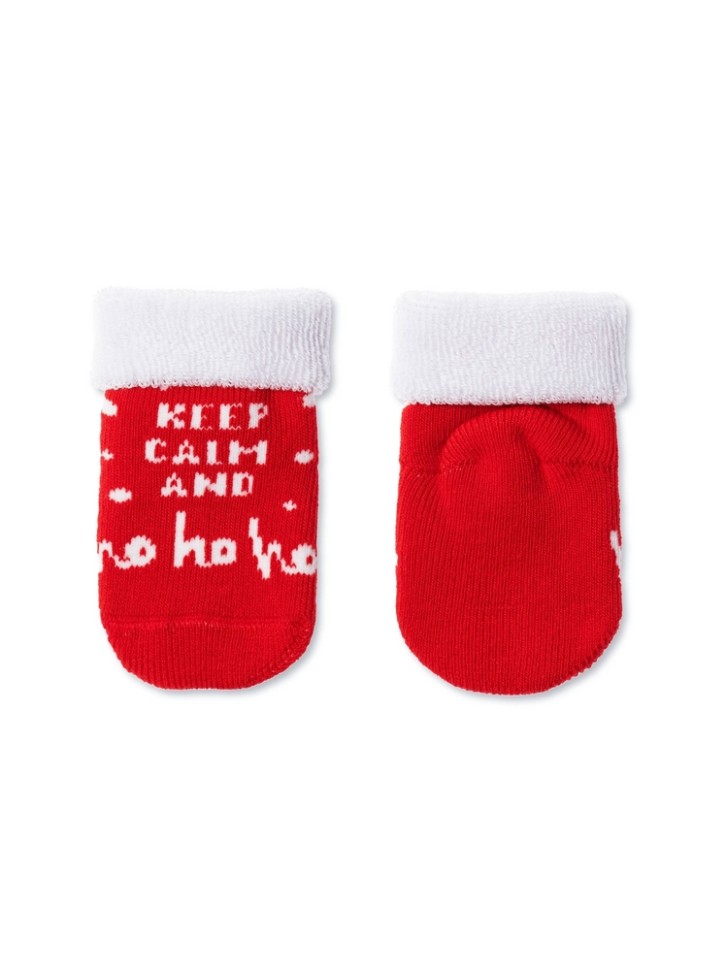 Conte-kids Новогодние носки для самых маленьких «Ho-ho» 519 CONTE-KIDS
