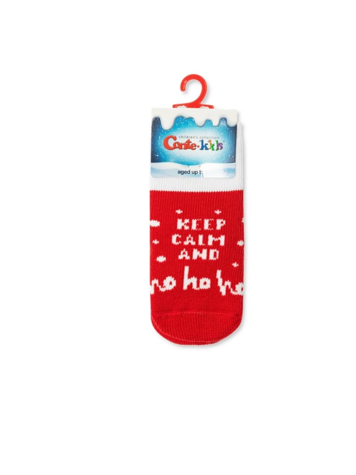 Conte-kids Новогодние носки для самых маленьких «Ho-ho» 519 CONTE-KIDS