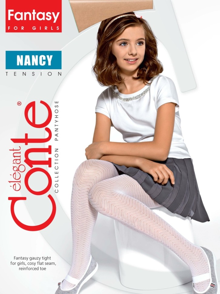 CONTE NANCY Колготки детские нарядные Conte elegant