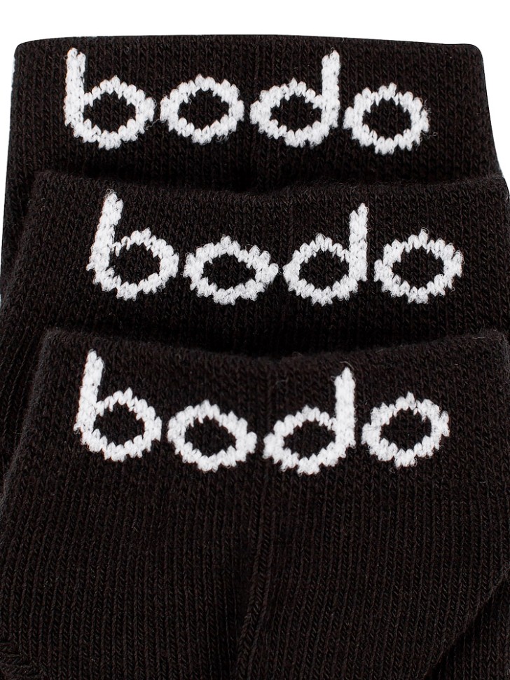 Носки 3 пары 26-3MU черный Bodo