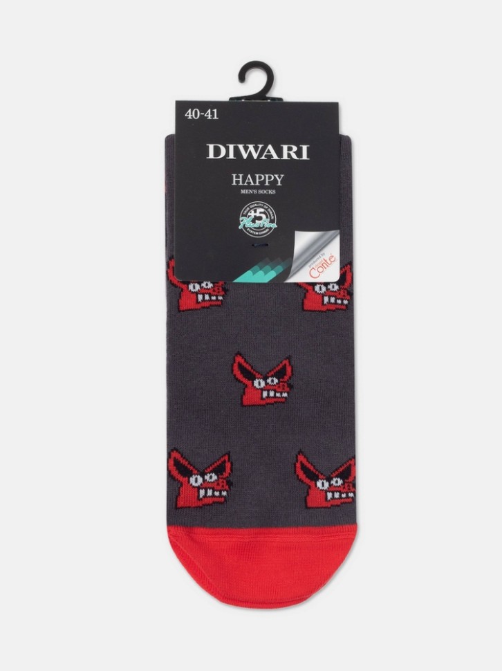 DIWARI HAPPY Хлопковые носки с рисунками 193