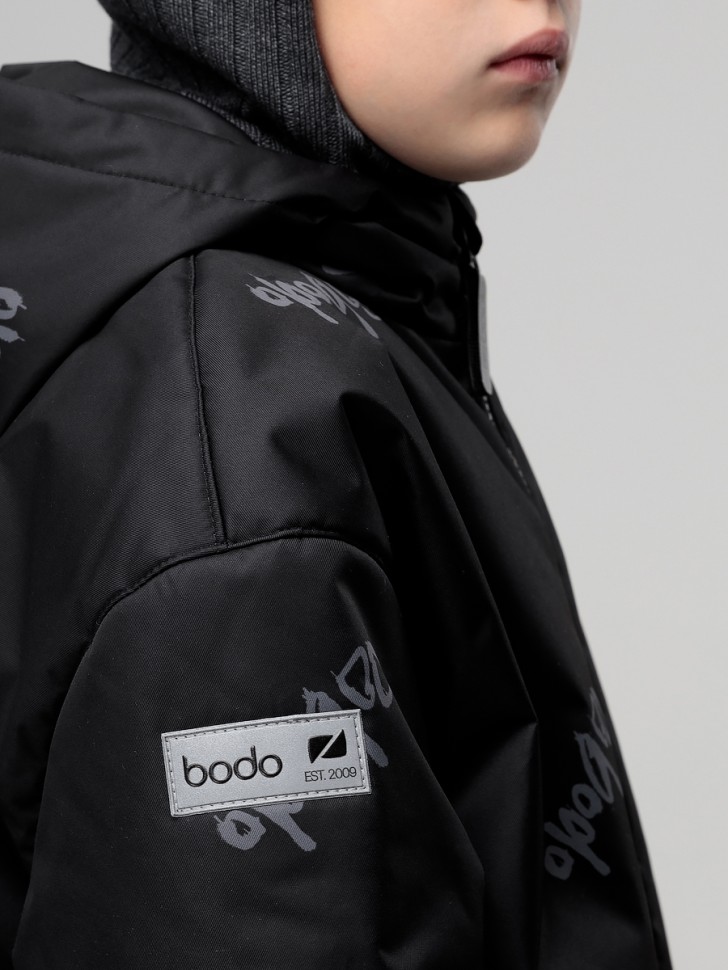 Костюм 32-78MU черный (серый) Bodo