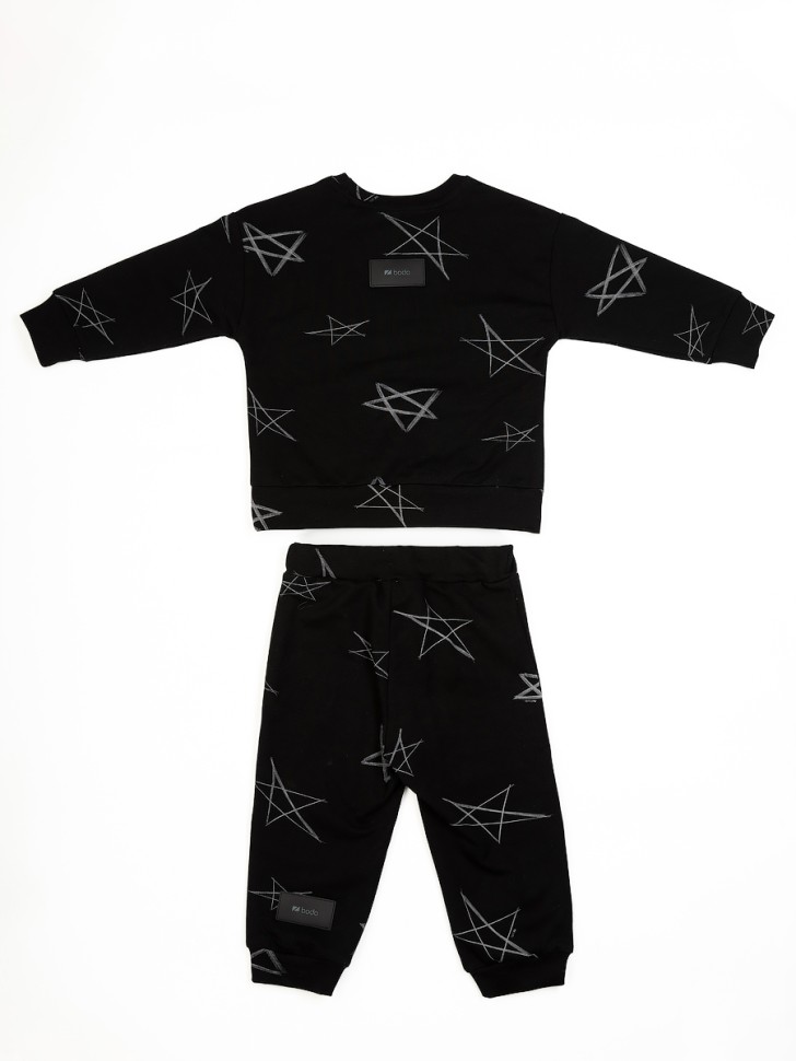 Костюм 21-127MU черный (серый) Bodo