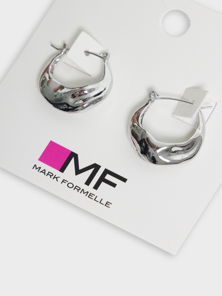 Серьги женские серебристые MIA2417009 Mark Formelle