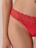 CONTE LACE WAIST LBR 2481 Трусы «бразилиана» из хлопка с кружевом женские
