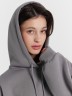 Худи женское серое 122981 Mark Formelle