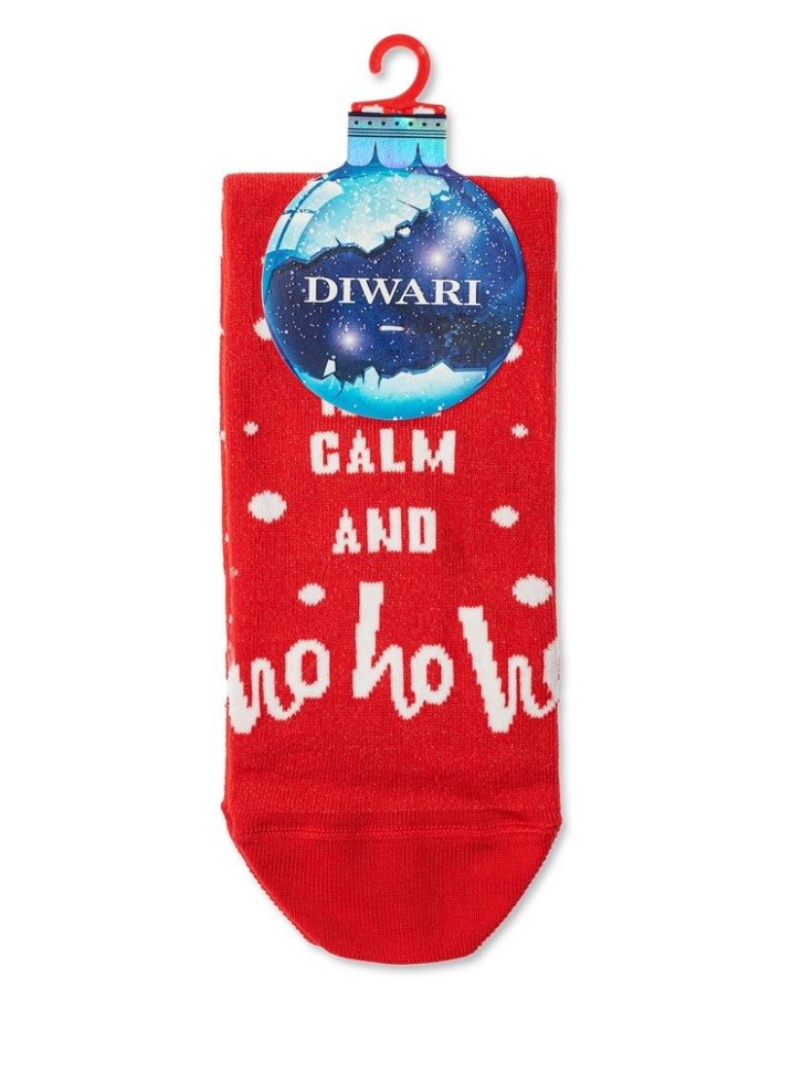 DIWARI NEW YEAR Новогодние носки «Ho-ho» 519 DIWARI