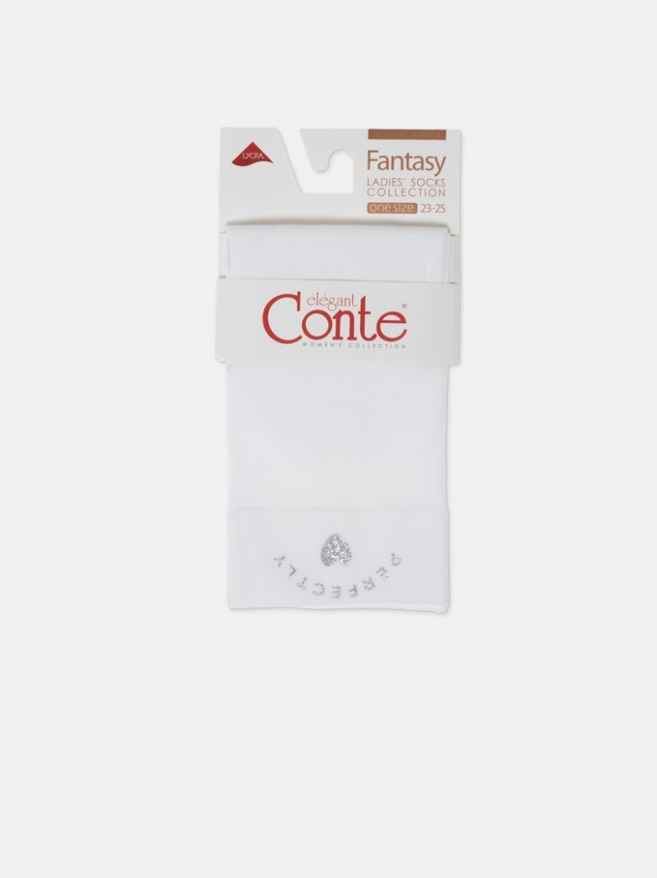 CONTE FANTASY Матовые носки с сияющей термоаппликацией Perfectly Conte elegant