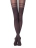 CONTE IMPULSE Колготки женские в крупную сетку с имитацией гольфинов Conte elegant