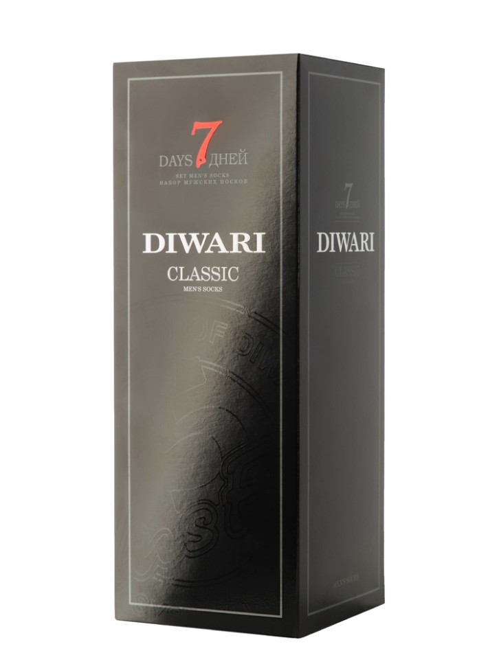 DIWARI CLASSIC Носки мужские 7 дней (7 пар) 100 DIWARI