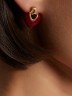 Серьги женские в виде сердец MIA2417010 Mark Formelle