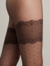 CONTE SEDUCTION Колготки женские в точку с имитацией чулок