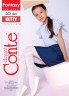 CONTE KETTY Эластичные колготки с ажурным цветочным рисунком
