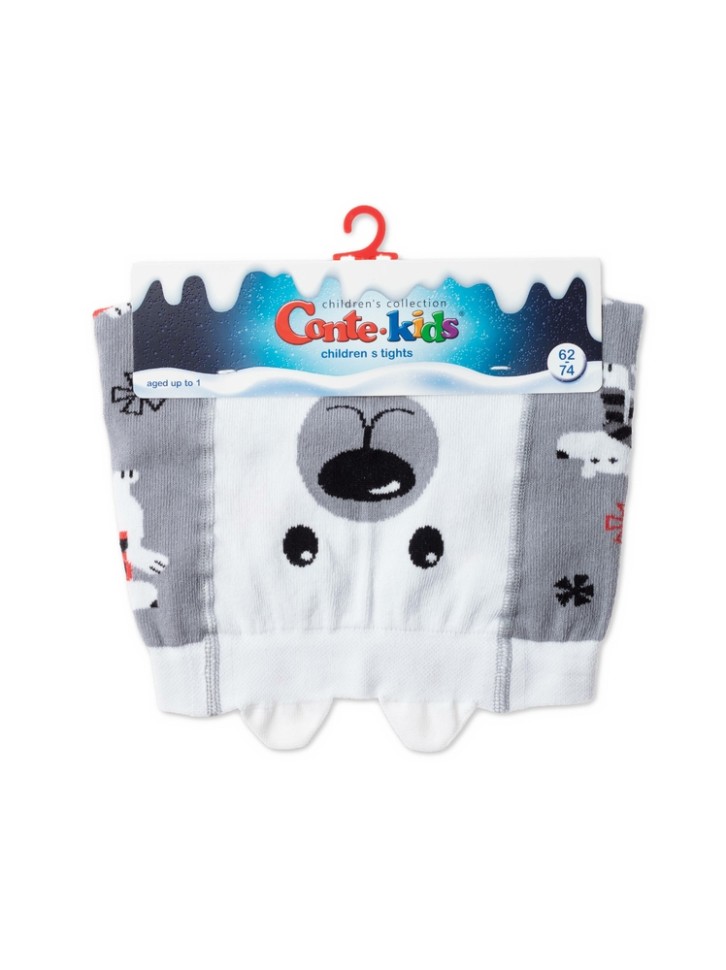 CONTE-KIDS NEW YEAR Новогодние колготки "Bear" 588