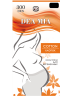 Dea Mia Колготки женские COTTON 300 (хлопковые, для беременных) 000